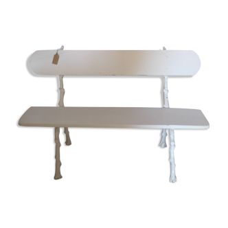 Banc de jardin pieds fonte