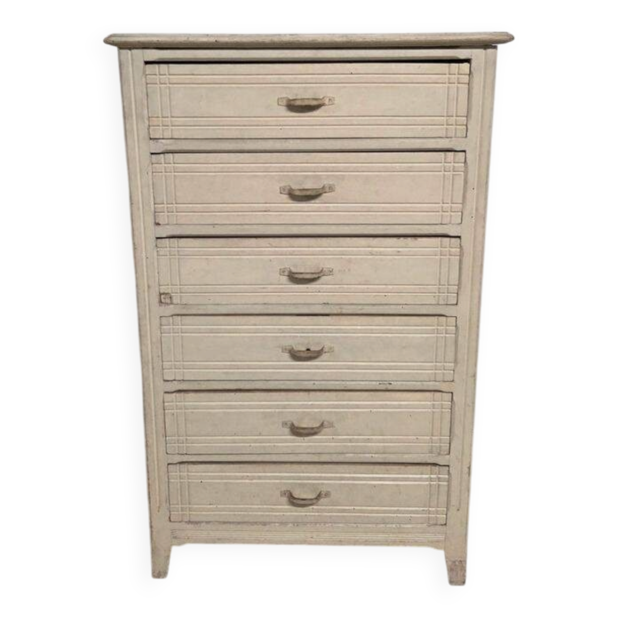 Chiffonier / Parisian chest of drawers in wood from the 1900s – 6 drawers