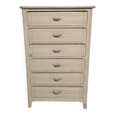 Chiffonier / Parisian chest of drawers in wood from the 1900s – 6 drawers