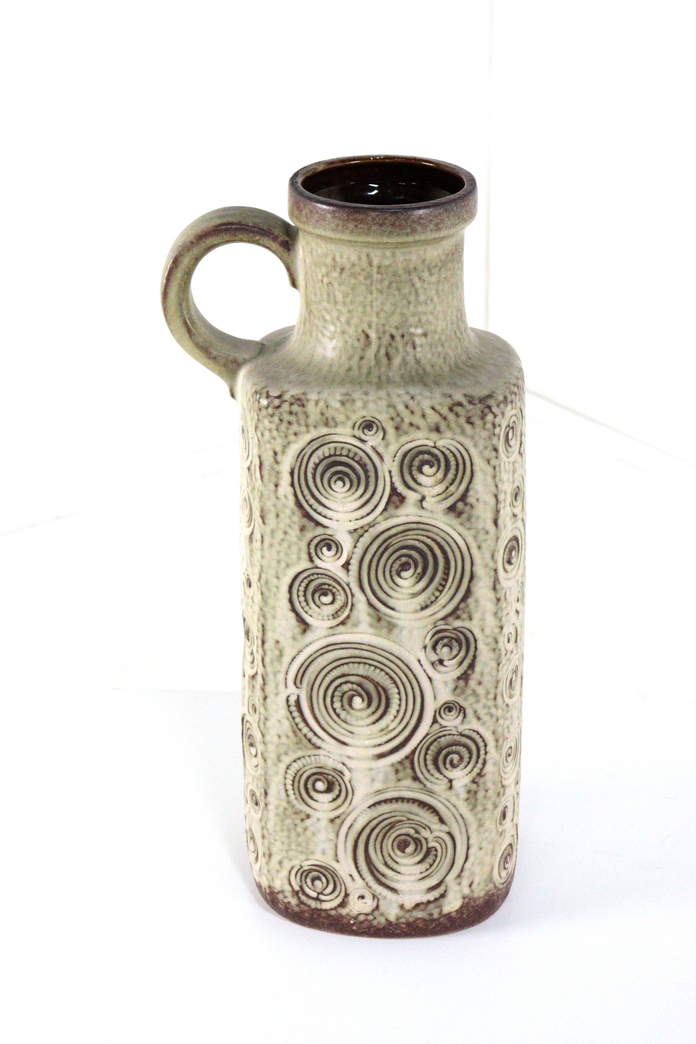 Vase de sol Scheurich Allemagne de l'Ouest 482-50