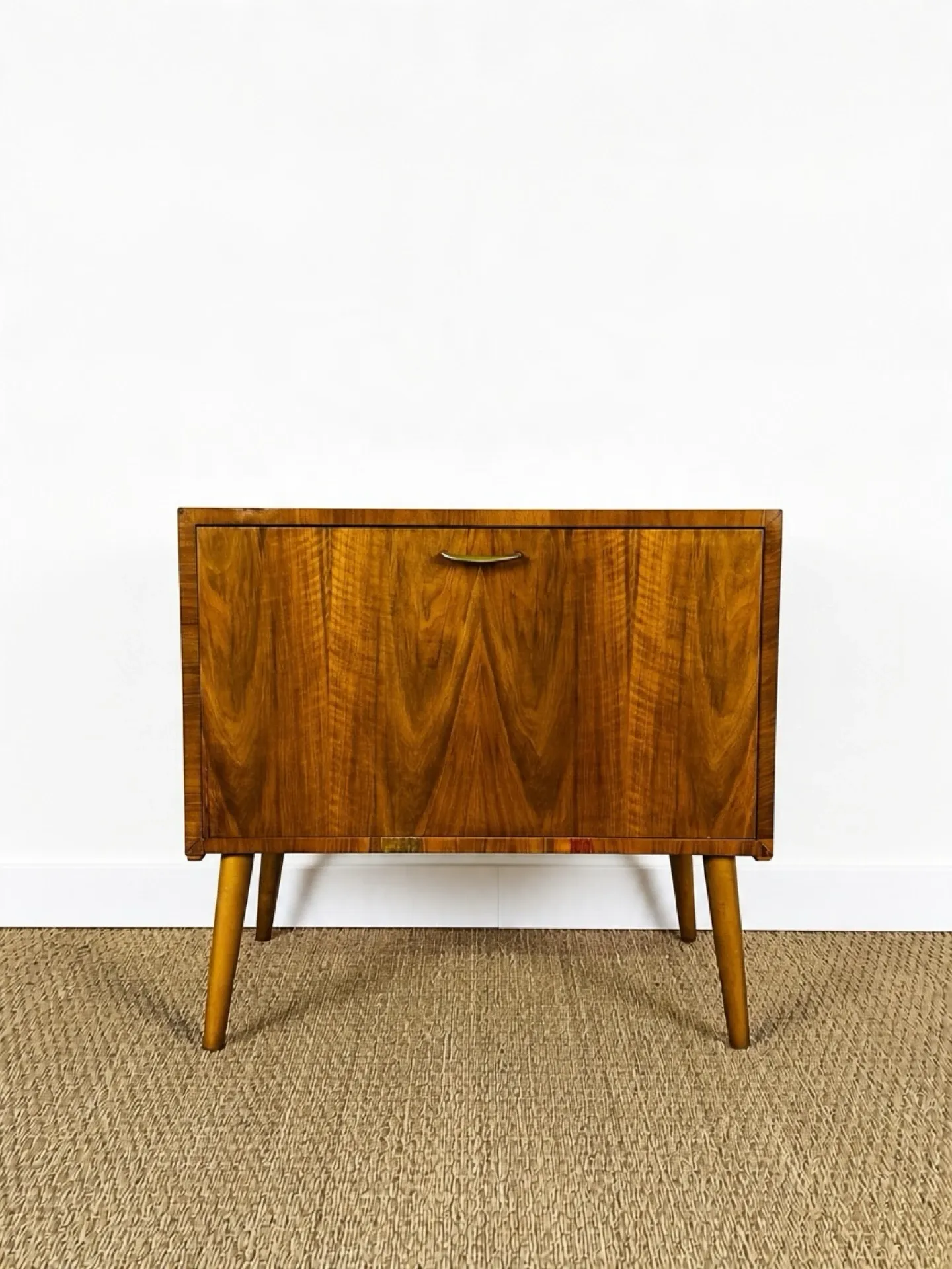 1960s walnut vintage sideboard