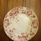 Plate in Iron Earth Saint Amand & Hamage