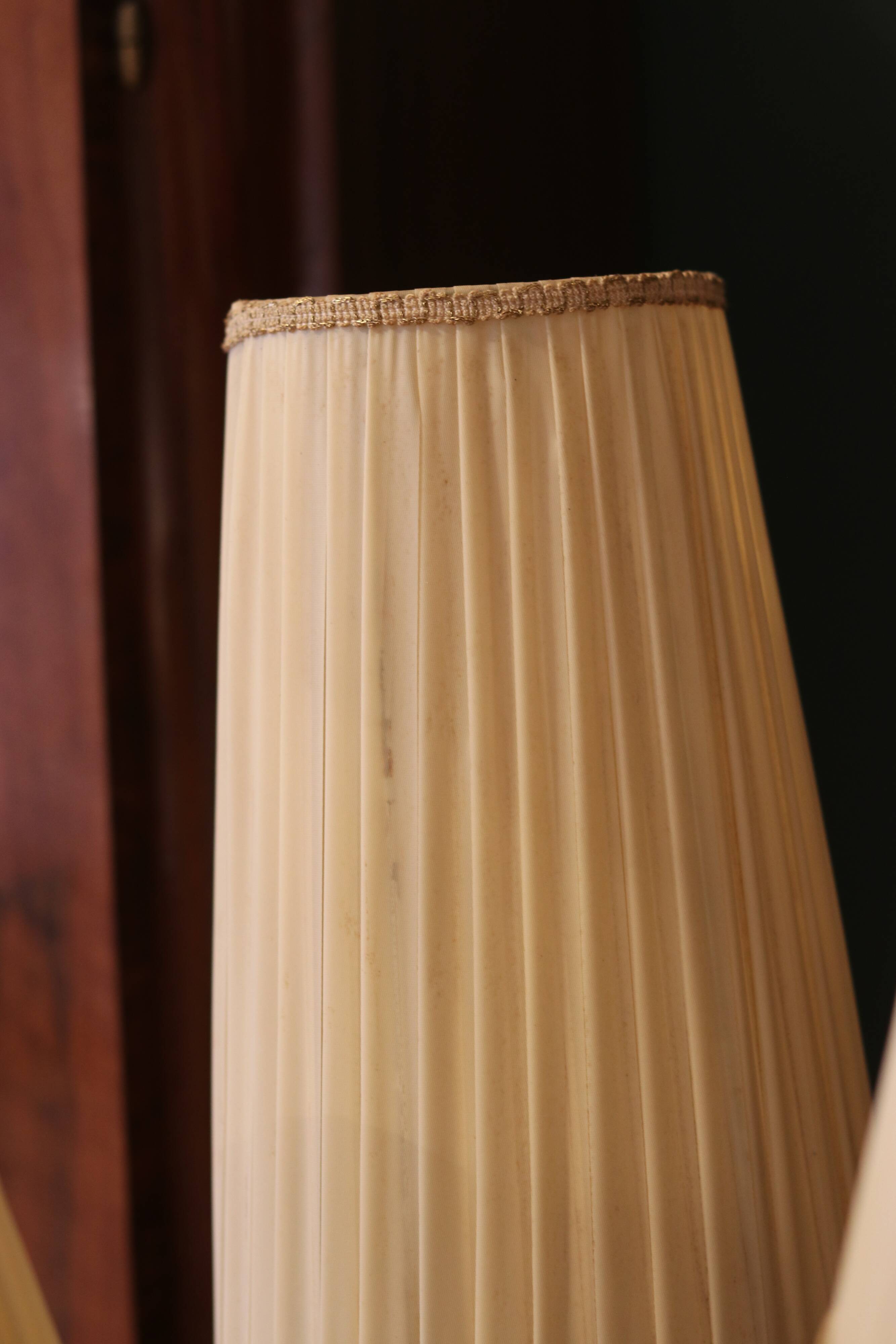 1950s tripod floor lamp