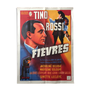 Affiche cinéma Fièvres - rossi