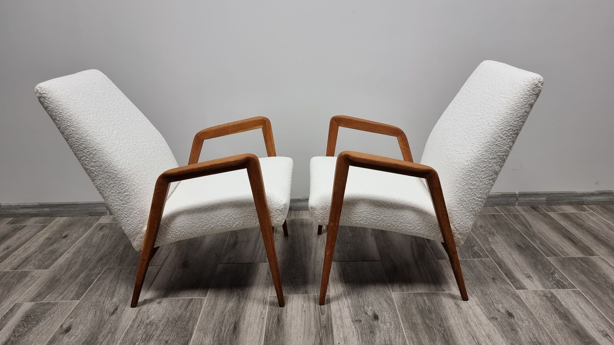 Pair of armchairs by Jan Vanek
