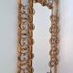 Vintage bamboo mirror