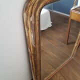 Mirror ancien doré 121 x 83 style Louis Philippe