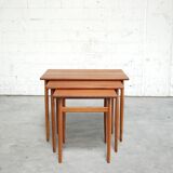 Vintage Nesting Tables by Tove & Edvard Kindt Larsen for Seffle Denmark