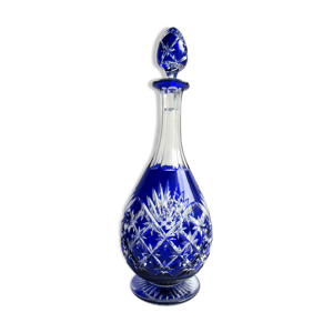 carafe cristal bicolore
