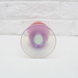 Vintage  pink opaline vase