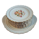 12 antique dessert plates "Capri"