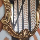 Baroque mirror style gilded rocaille