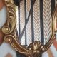 Miroir baroque style rocaille doré