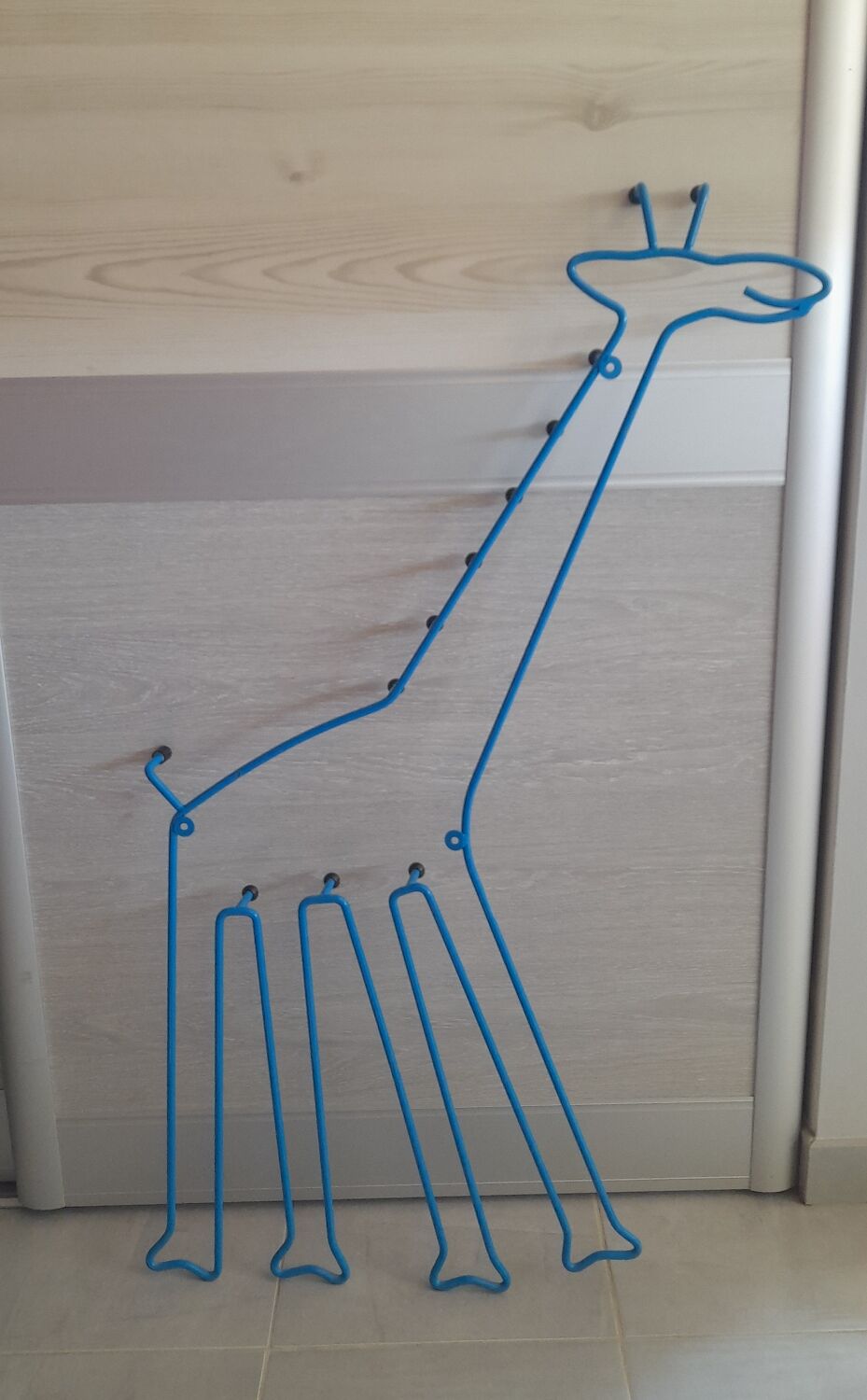 Coat rack child giraffe