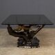 Striking mid 20thc belgian bonsai tree coffee table, willy daro c.1970