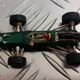 Lot of old vintage racing cars