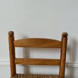 Rope and wood children's chair