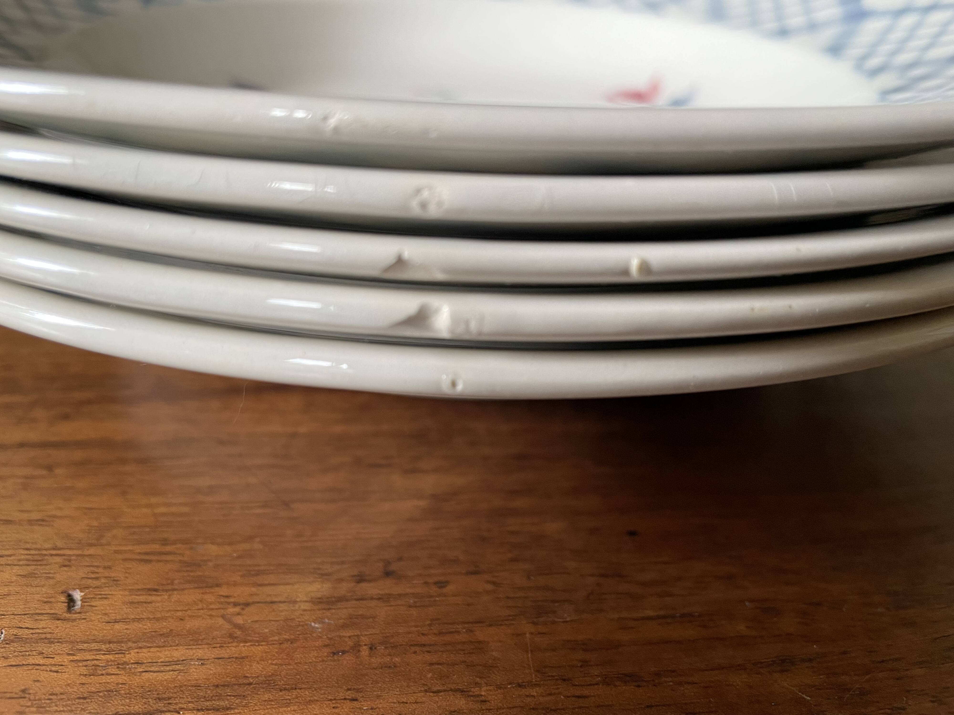 Hollow plates Digoin model Mauritius