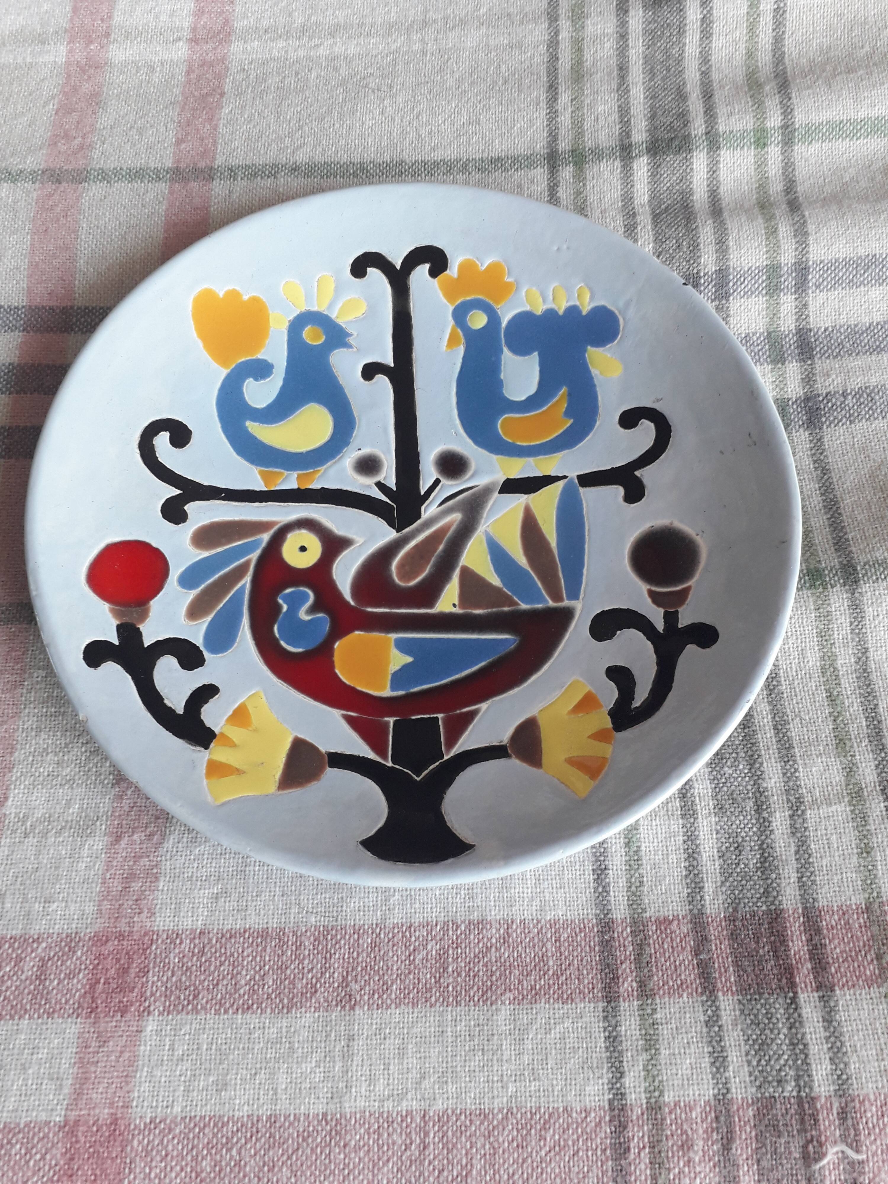 Vintage Vallauris plate