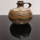 Vintage German ceramic handle vase from the 70s