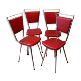 Lot of 4 kitchen chairs