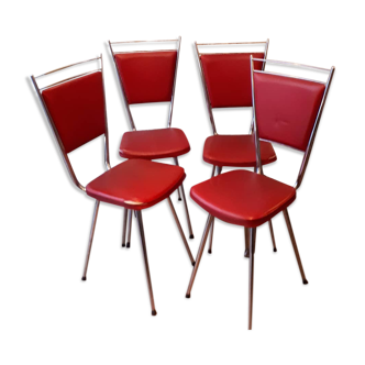 Lot of 4 kitchen chairs