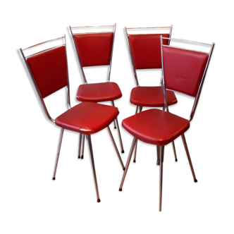 Lot de 4 chaises de cuisine