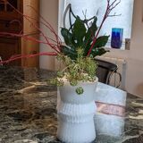 Set of three designer vases
