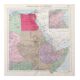 Old map Northeast Africa Egypt Libya Sudan 1950