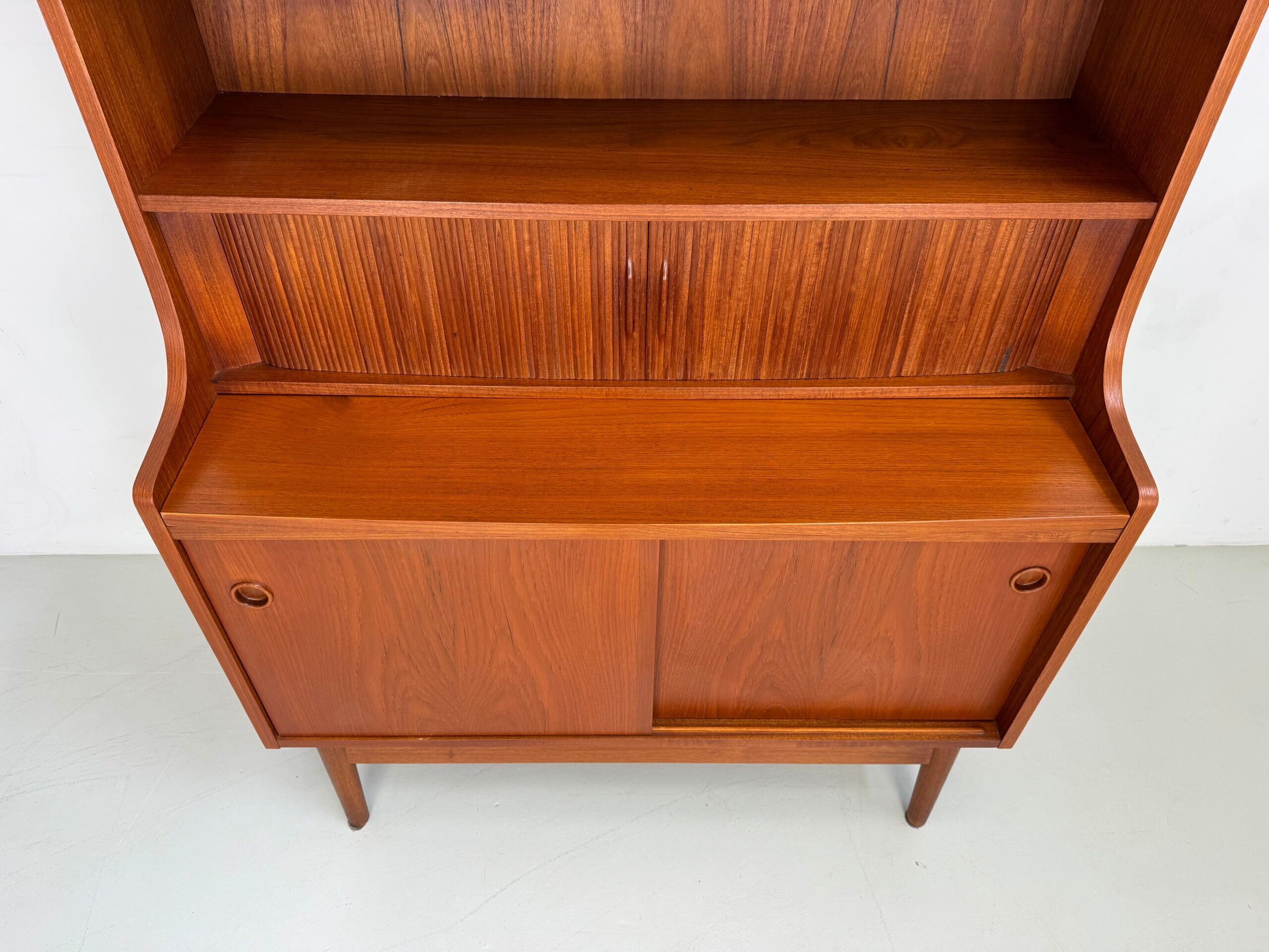 Vintage Danish bookcase / secretary Johannes Sorth
