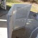 L 148 x H 123 cm wooden louvered shutters 2 swings