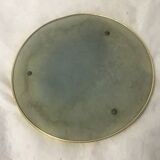 Golden round mirror 38cm
