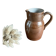 Stoneware pitcher from Berry, France