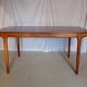 Extendable table set and six Scandinavian Teak Mc Intosh chairs