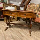 Desk with flap