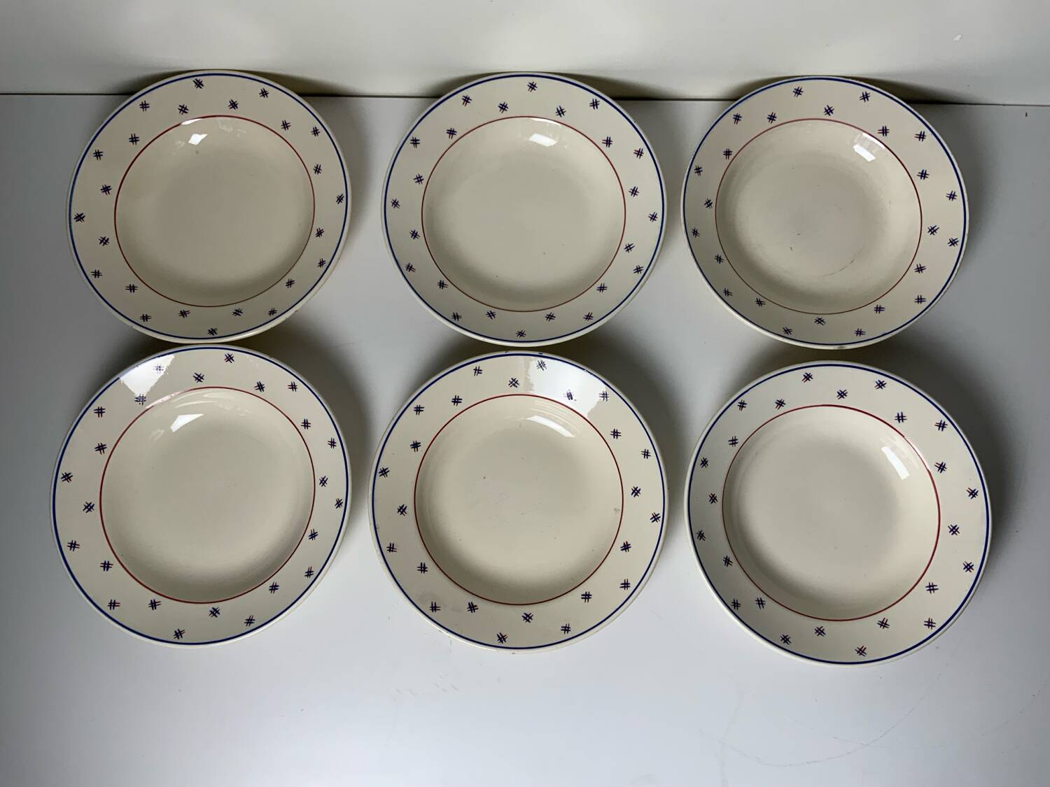 Iron earth soup plates