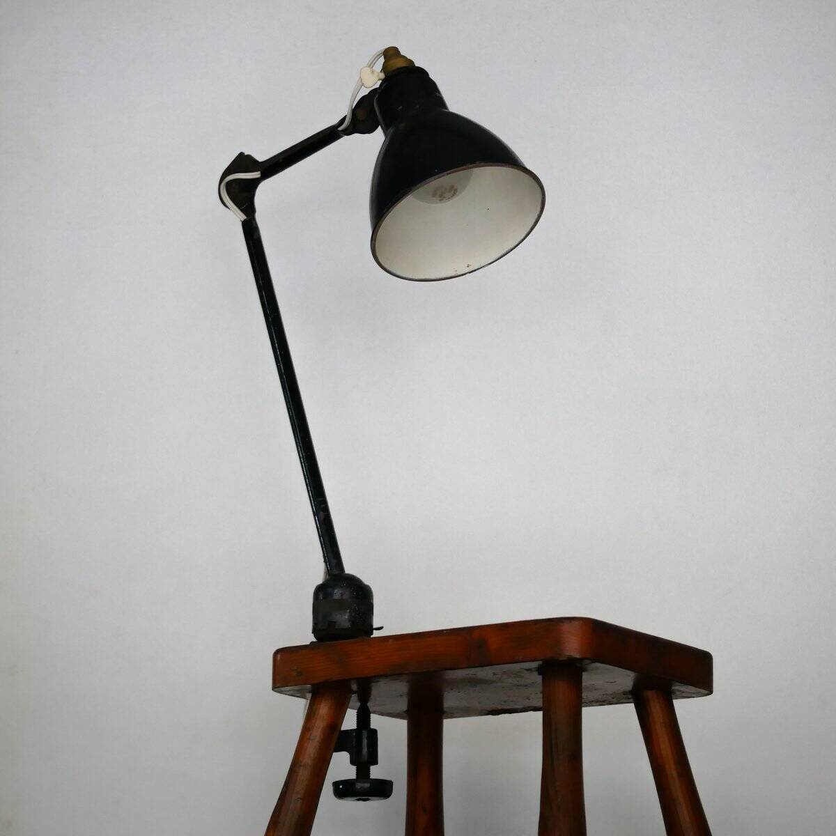 Industrial lamp no. 201 by Bernard-Albin Gras, France, 1930s