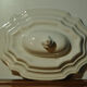 Vegetable soup tureen lid Moustiers 18th century South France