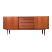 Mid-Century Teak Scandinavian Sideboard by Nils Jonsson for P.S. Heggen