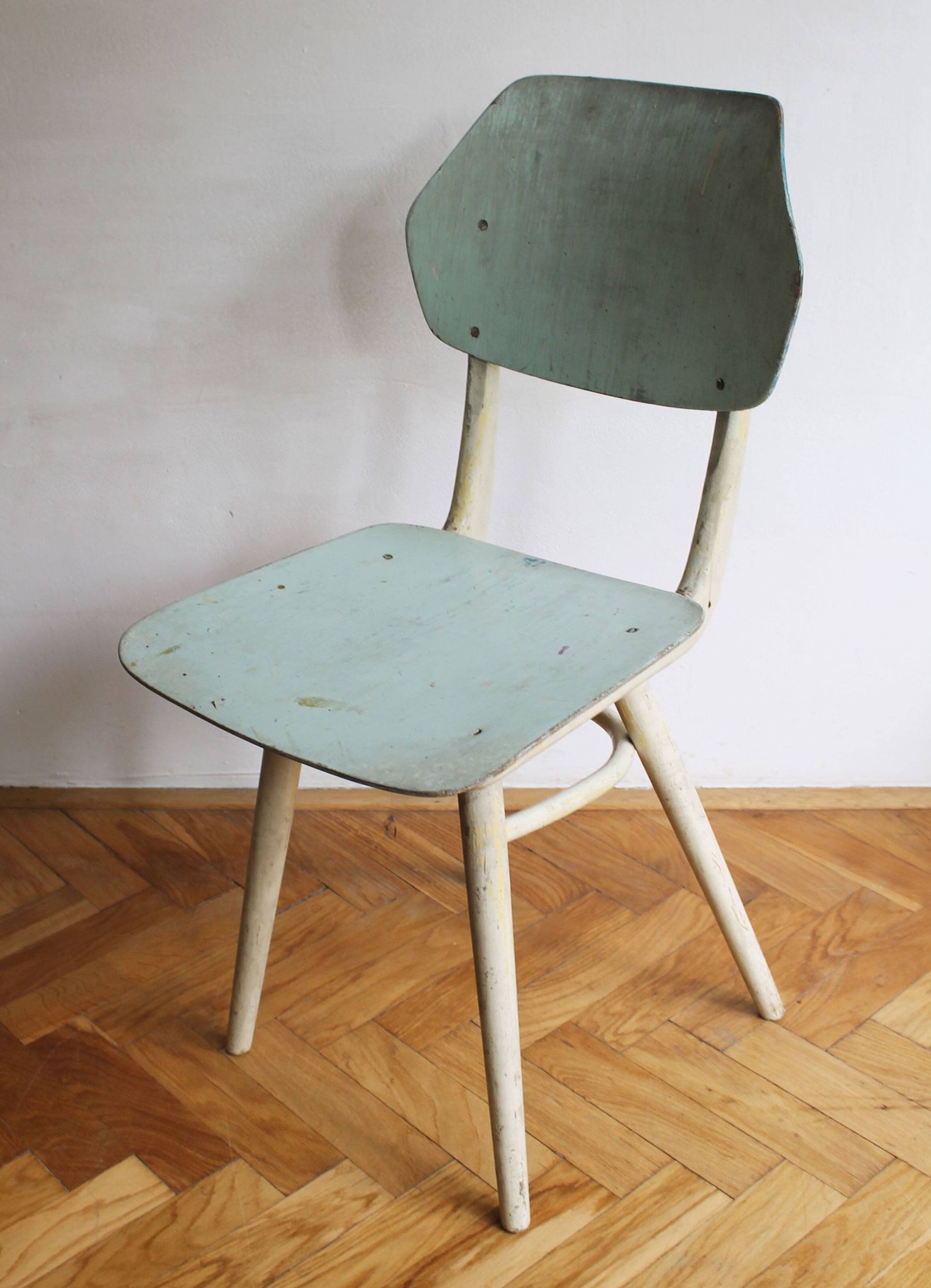 Pair of 1960's Mid Century Modern Dining Chairs by TON