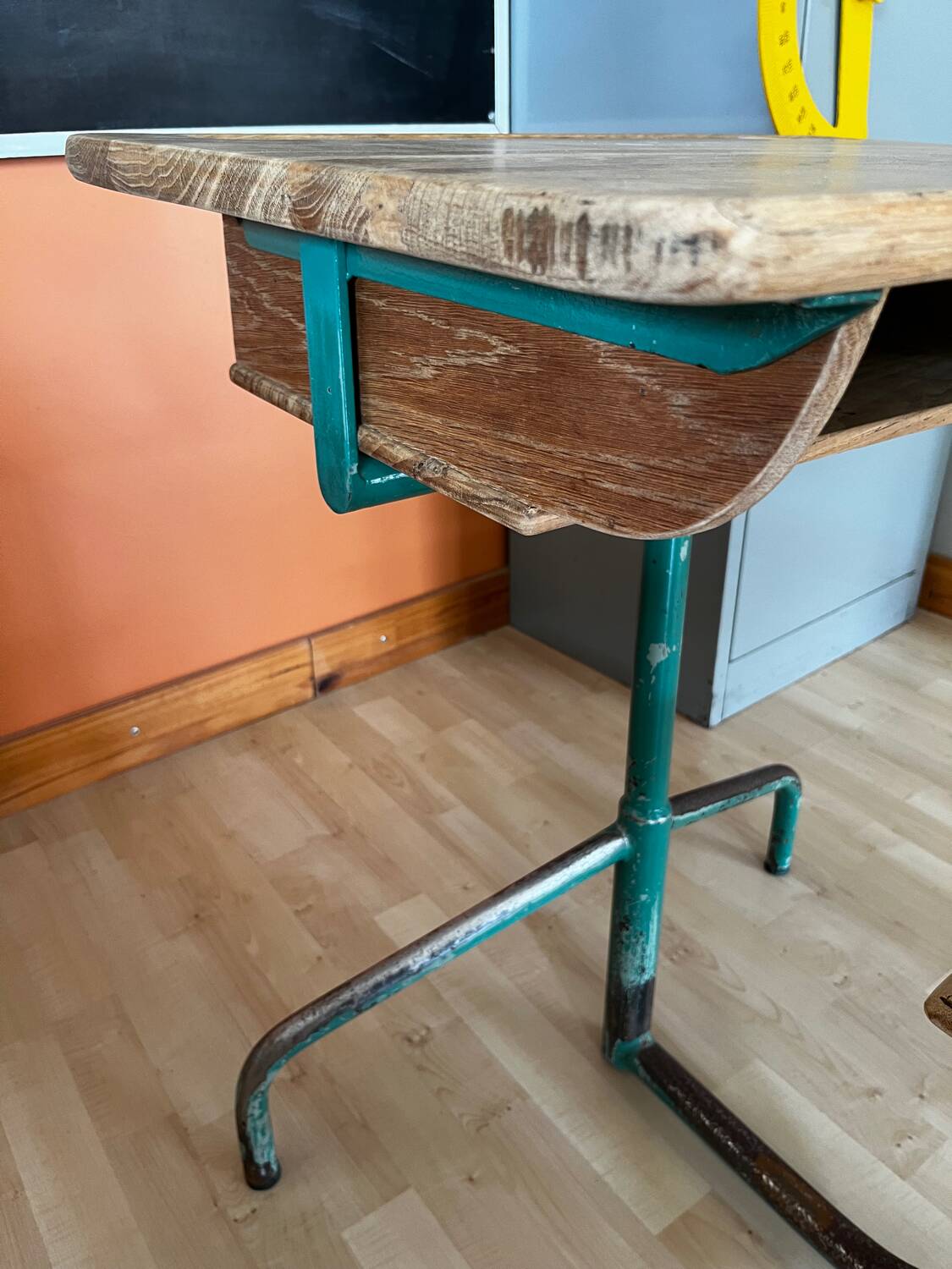 1950s school desk
