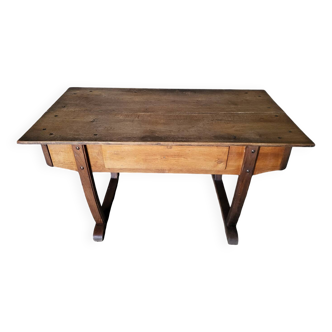 Antique solid oak desk