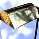 Lampadaire de lecture en laiton