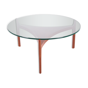 Table basse danoise en teck par
