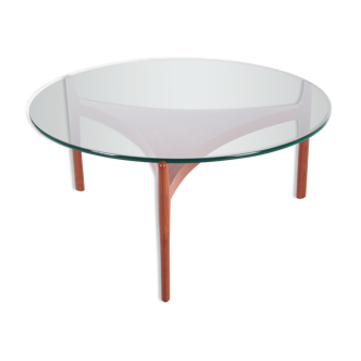 Danish teak coffee table by Sven Ellekaer for Christiaan Linneberg, 1960s