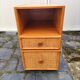 Bureau vintage en bambou et osier