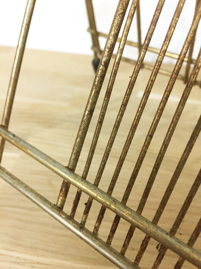 Vintage gold vinyl door, 1960