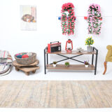 3x11 faded scandinavian vintage runner rug, 335x90cm