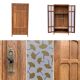 Parisian wardrobe paneled 1930 raw wood