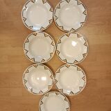 7 hollow plates Salins-Les-Bains